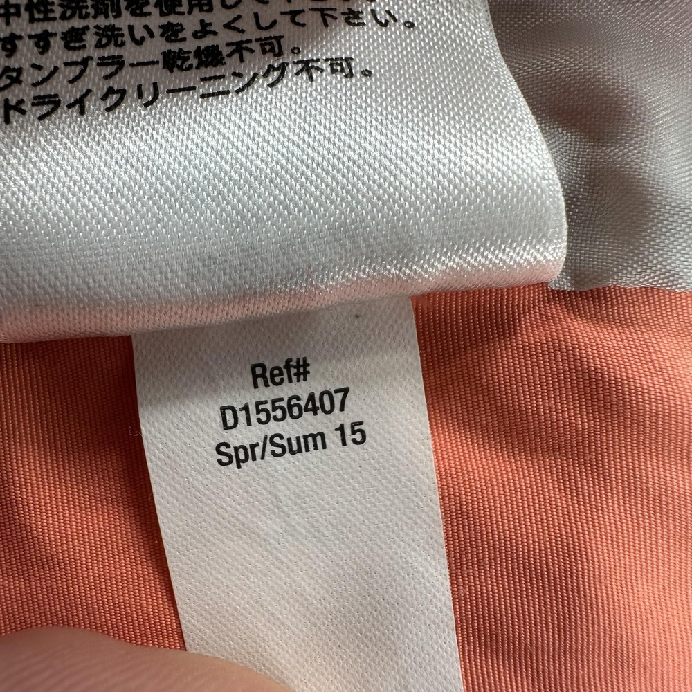 Eddie Bauer Travex Vest Womens Small Coral Nylon Lightweight Travel Hiking Zip - Picture 7 of 13